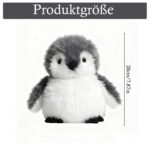 JcvPot Pinguin Kuscheltier, Weiches Stofftier Für Kinder Und Babys, Kuscheltier Pinguin Plüschtier cm, Plüschtier – Bild 7