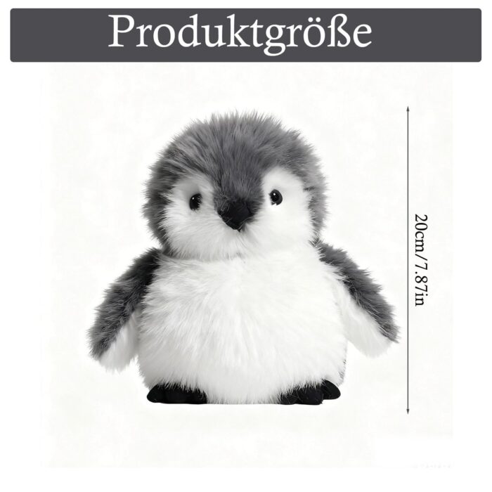 JcvPot Pinguin Kuscheltier, Weiches Stofftier Für Kinder Und Babys, Kuscheltier Pinguin Plüschtier cm, Plüschtier – Bild 7