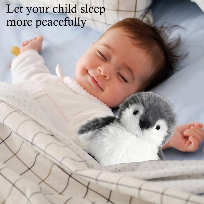 JcvPot Pinguin Kuscheltier, Weiches Stofftier Für Kinder Und Babys, Kuscheltier Pinguin Plüschtier cm, Plüschtier – Bild 5