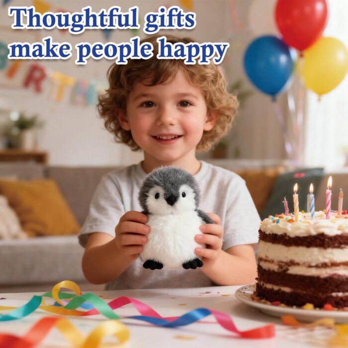 JcvPot Pinguin Kuscheltier, Weiches Stofftier Für Kinder Und Babys, Kuscheltier Pinguin Plüschtier cm, Plüschtier – Bild 4