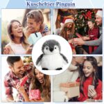 JcvPot Pinguin Kuscheltier, Weiches Stofftier Für Kinder Und Babys, Kuscheltier Pinguin Plüschtier cm, Plüschtier – Bild 2