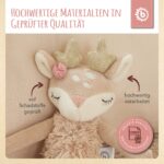 Bieco Kuscheltier Reh Ella Rassel | Baby Kuscheltier ab 0 Monate Stofftier Baby Plüschtier Reh rentier – Bild 4